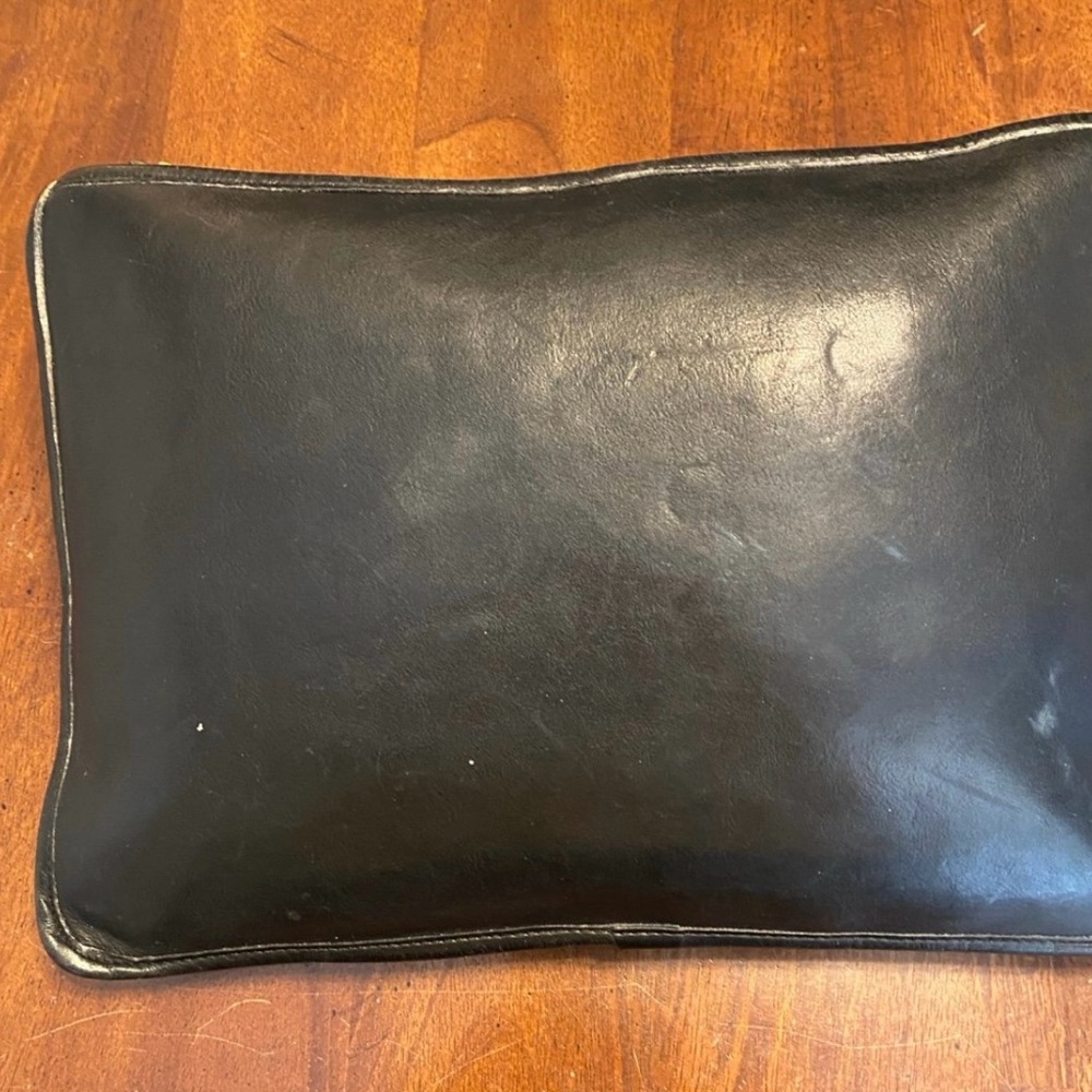 COACH 1980s VINTAGE COWHIDE SLIM SATCHEL/PORTFOLIO. COA PROVIDED - Picture 9 of 13